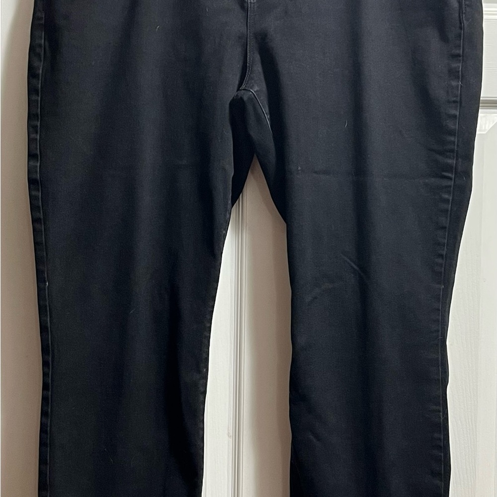 Old Navy Black Power Slim Straight Pants